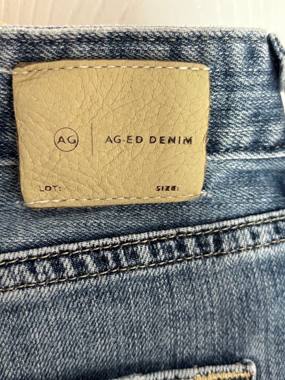 AG Adriano Goldschmied Ex-Boyfriend Slouchy Slim Jeans Women's Size 27 Medium Wa - Picture 6 of 9